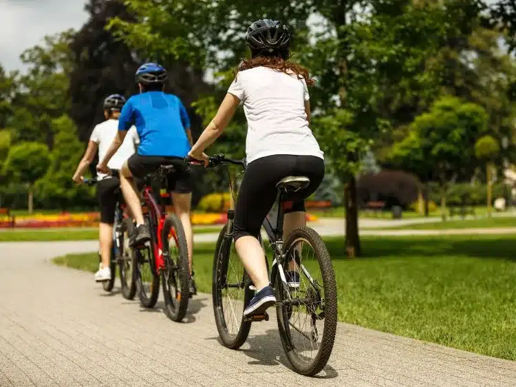 Balade en vélo le lond du Cher